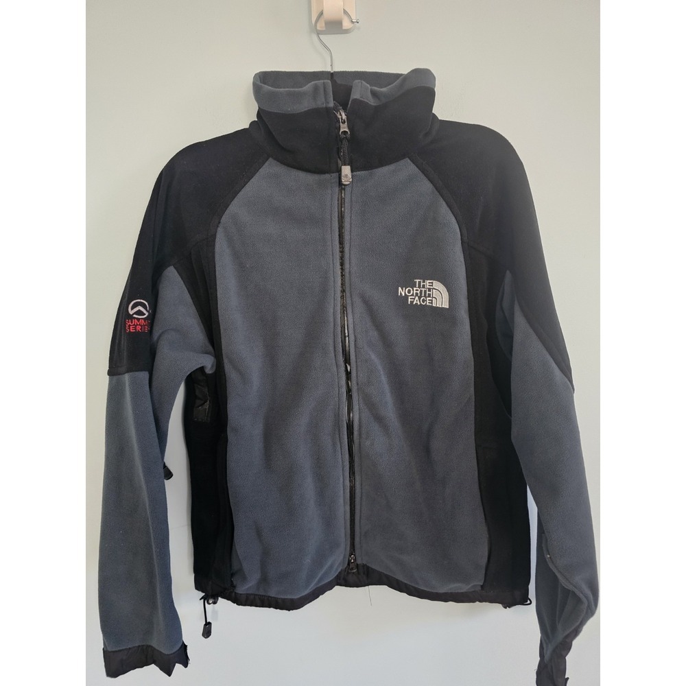 The North Face Summit Series Windstopper Softshell Jacket Teal Black Sz. Small